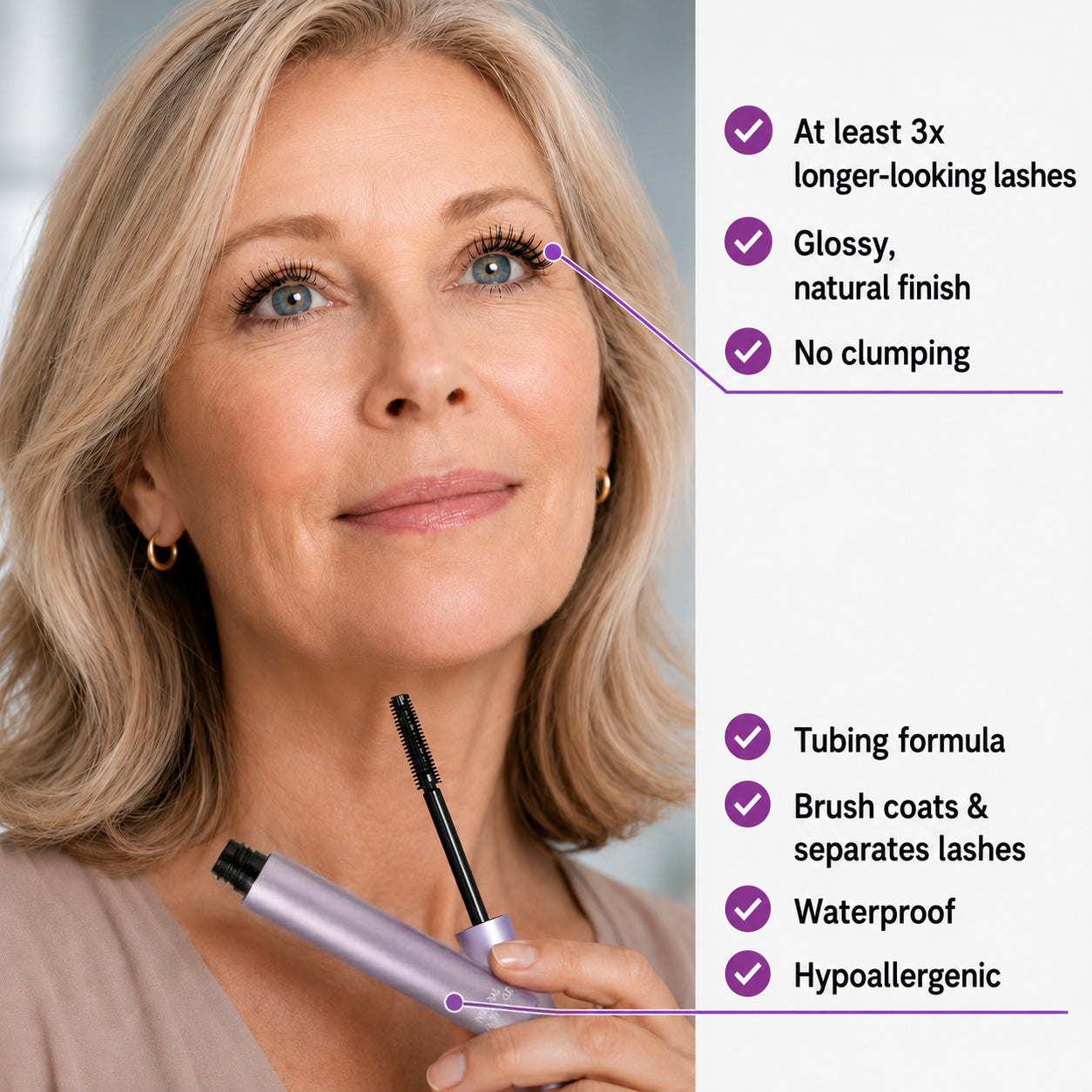 Mascara - For Mature Lashes-up