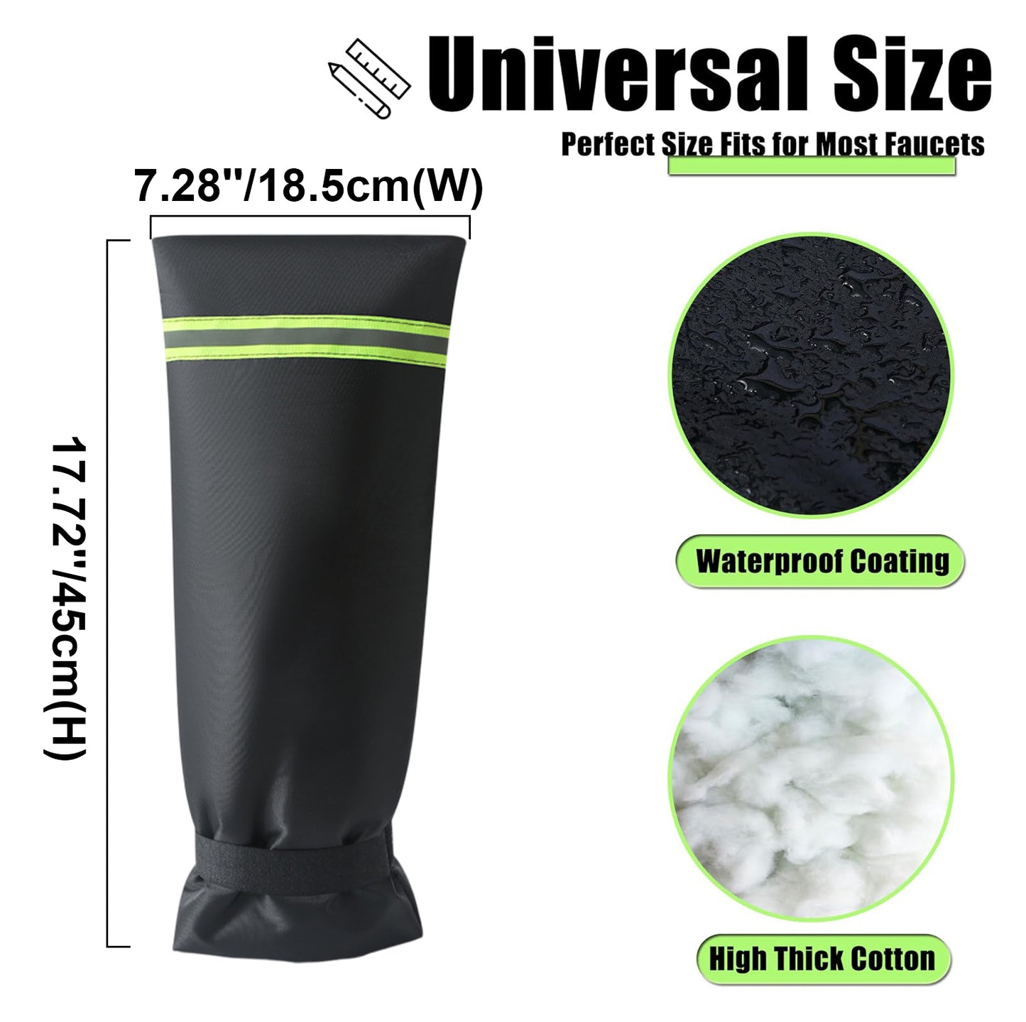 🥇ODALIT™Outdoor Faucet Cover for Winter – Thickened Waterproof Insulated Protector for Freeze Protection ❄️Winter Sale — Double Your Covers for FREE · Ends 12/30
