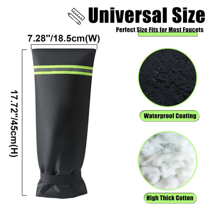 🥇ODALIT™Outdoor Faucet Cover for Winter – Thickened Waterproof Insulated Protector for Freeze Protection ❄️Winter Sale — Double Your Covers for FREE · Ends 12/30