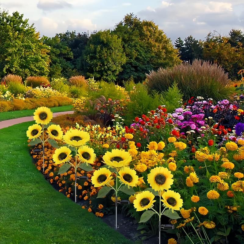 🌞Solar LED Sunflower Garden Light