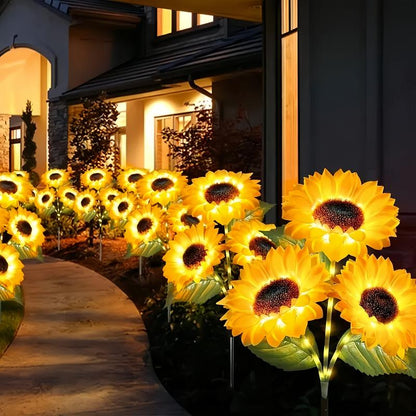 🌞Solar LED Sunflower Garden Light