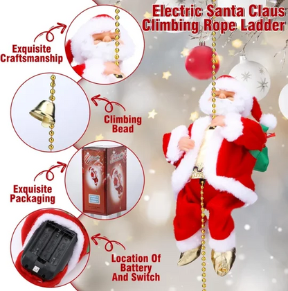 Climbing Santa