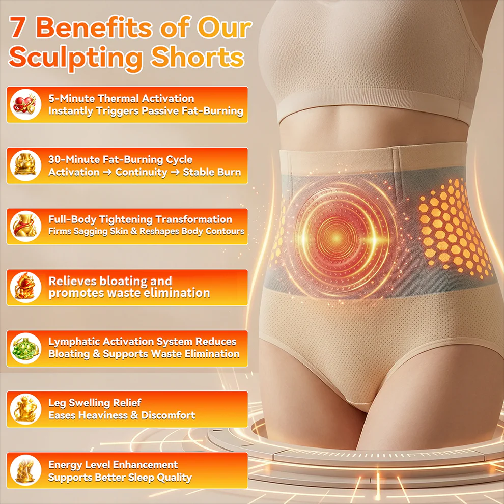 🎖️𝐎𝐟𝐟𝐢𝐜𝐢𝐚𝐥 𝐁𝐫𝐚𝐧𝐝 𝐒𝐭𝐨𝐫𝐞 | Naturalmalls™ 4-In-1 Micro-Particle Sculpting & Fat-Burn Shorts🌟