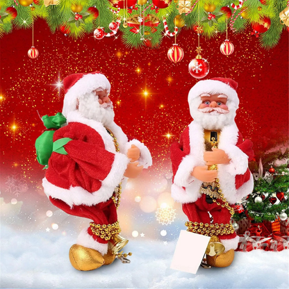 Climbing Santa