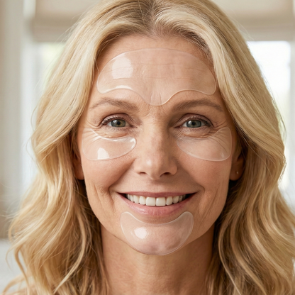 up-Facial Wrinkle Remover Pad Reusable Medical Grade Silicone Nasolabial Folds Anti-aging Mask Prevent Wrinkle Skin Lifting Patches