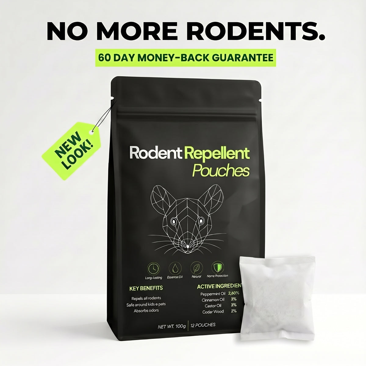 Rodent Repellent Pouches