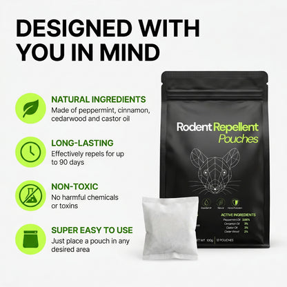 Rodent Repellent Pouches