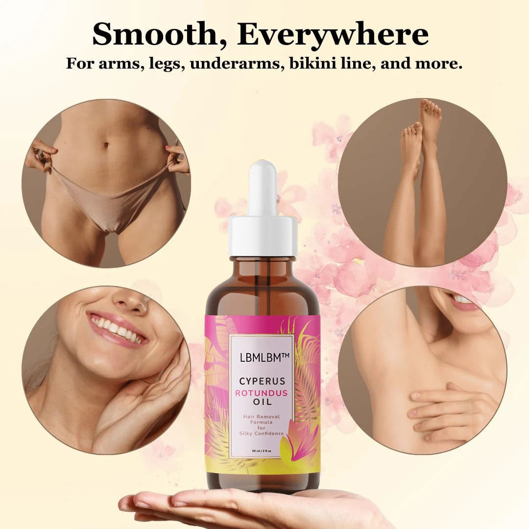 ✨ 50% OFF✨Natural Hair Removal Oil For Smooth, Radiant Skin | Cyperus Rotundus Oil