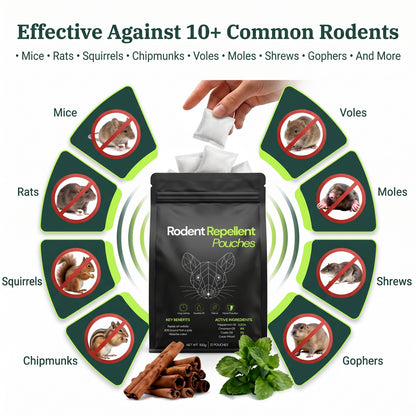 Rodent Repellent Pouches