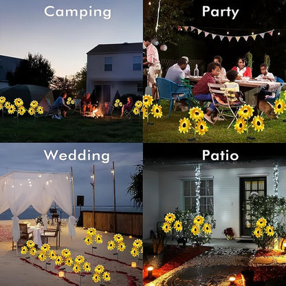 🌞Solar LED Sunflower Garden Light