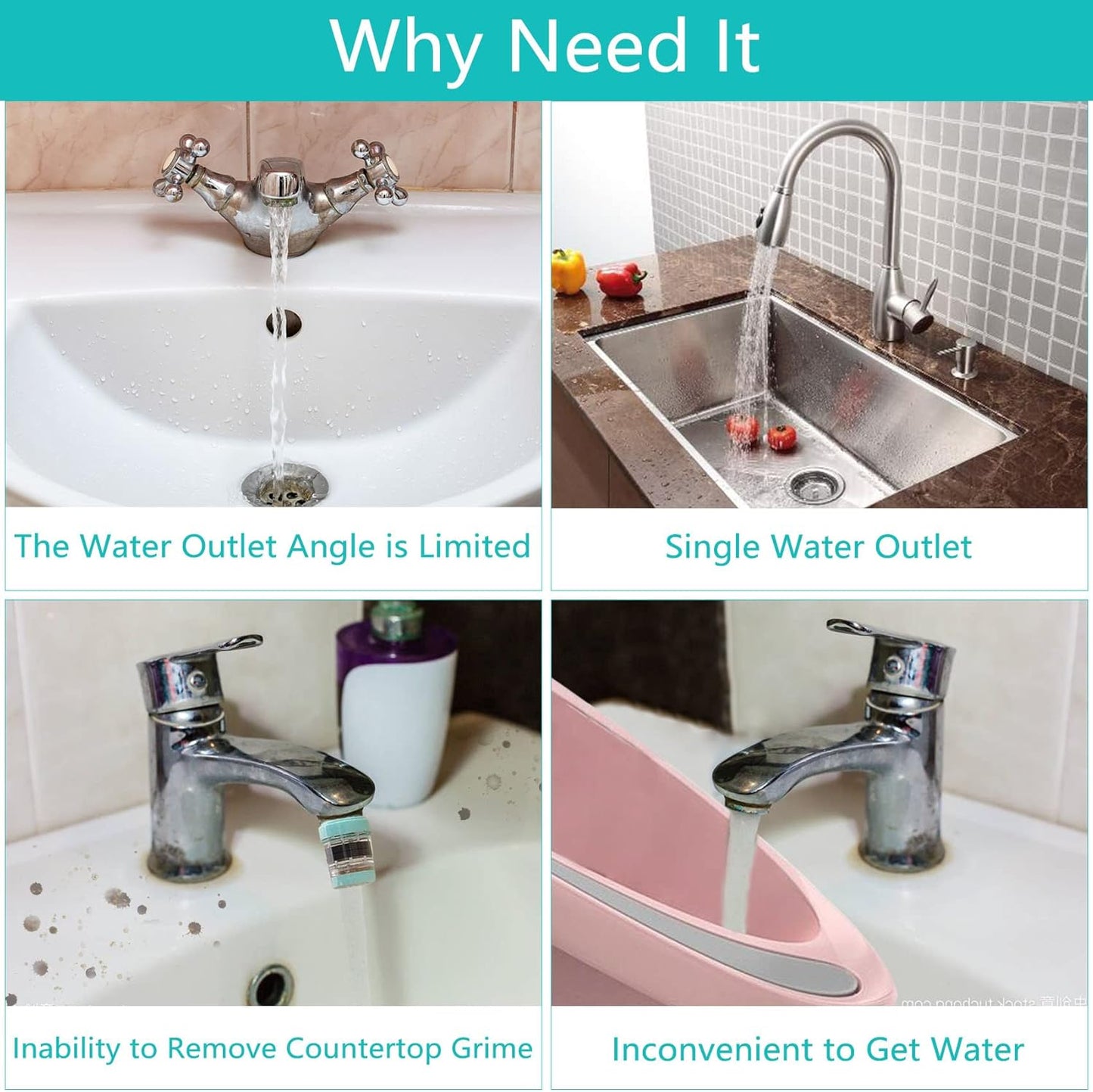 🥇LBMLBM™ Faucet Upgrade — 3 Premium Materials, Dual Flow Design | Perfect for Every Home