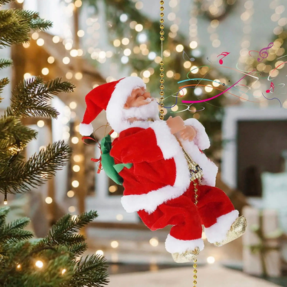 Climbing Santa