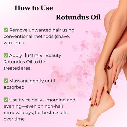 ✨ 50% OFF✨Natural Hair Removal Oil For Smooth, Radiant Skin | Cyperus Rotundus Oil