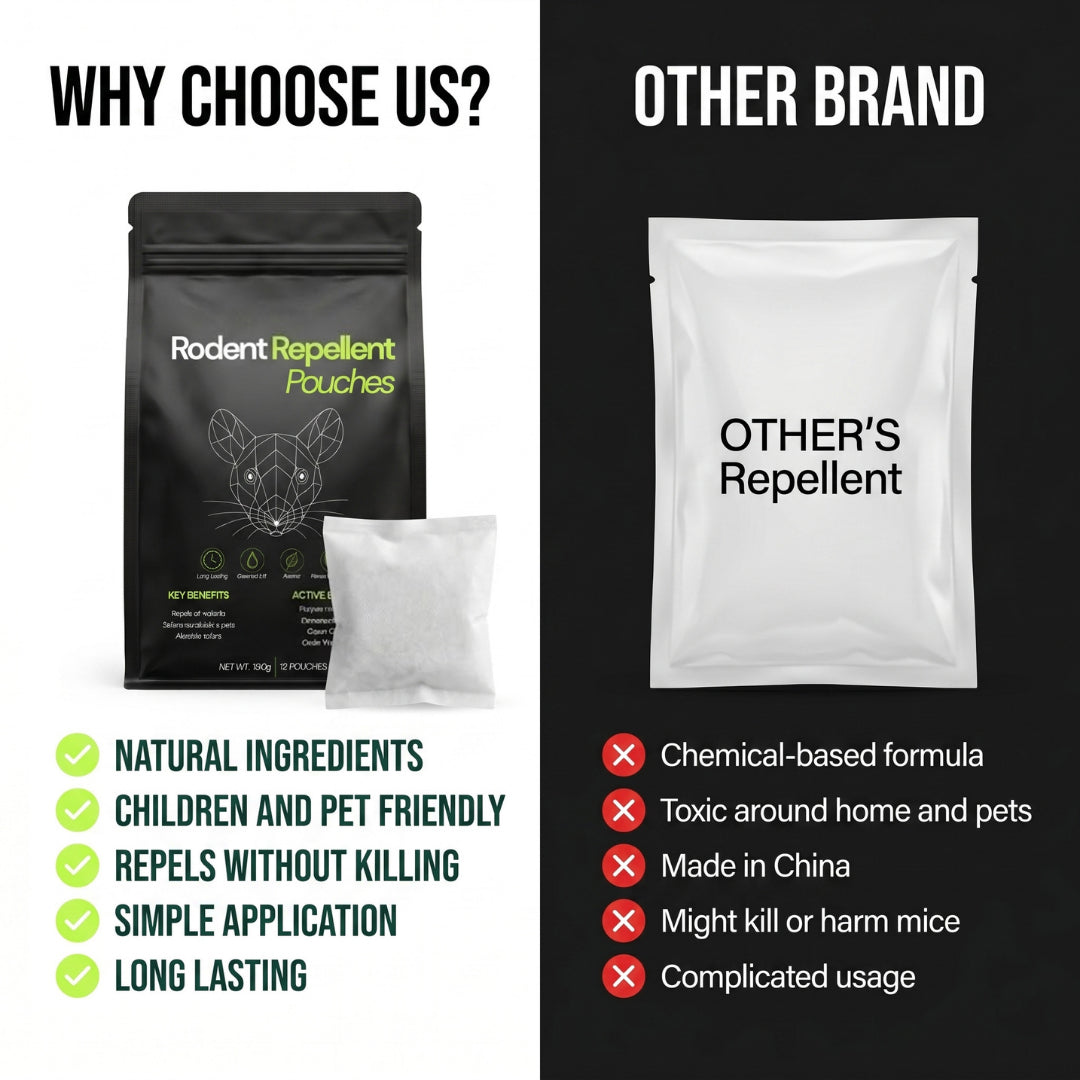 Rodent Repellent Pouches